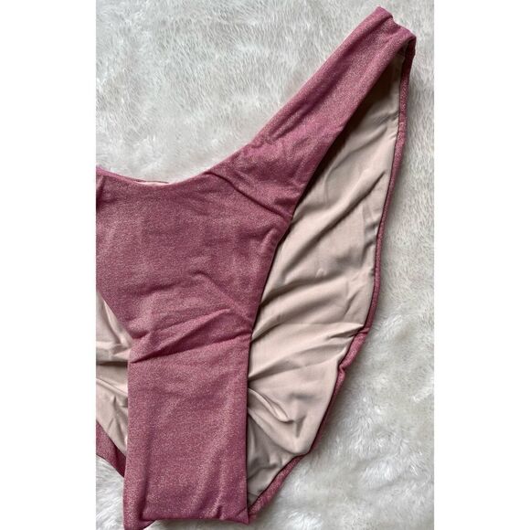 NWT PQ SWIM NAMASTE High Cut Full Bikini Bottom - Picture 12 of 14